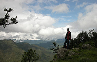 view from the ridge